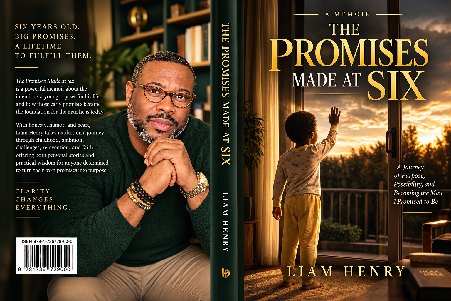 Book cover for The Promises Made at Six by Liam Henry